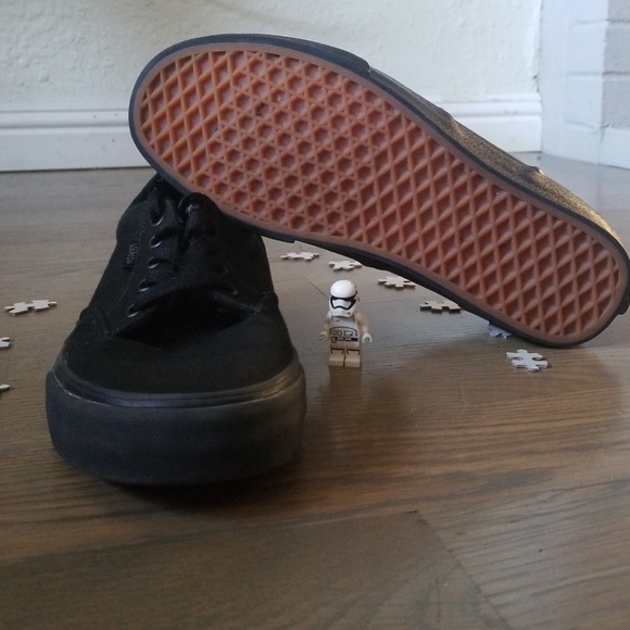 Vans Shoes Black Size 8.0 - Picture 5 of 6